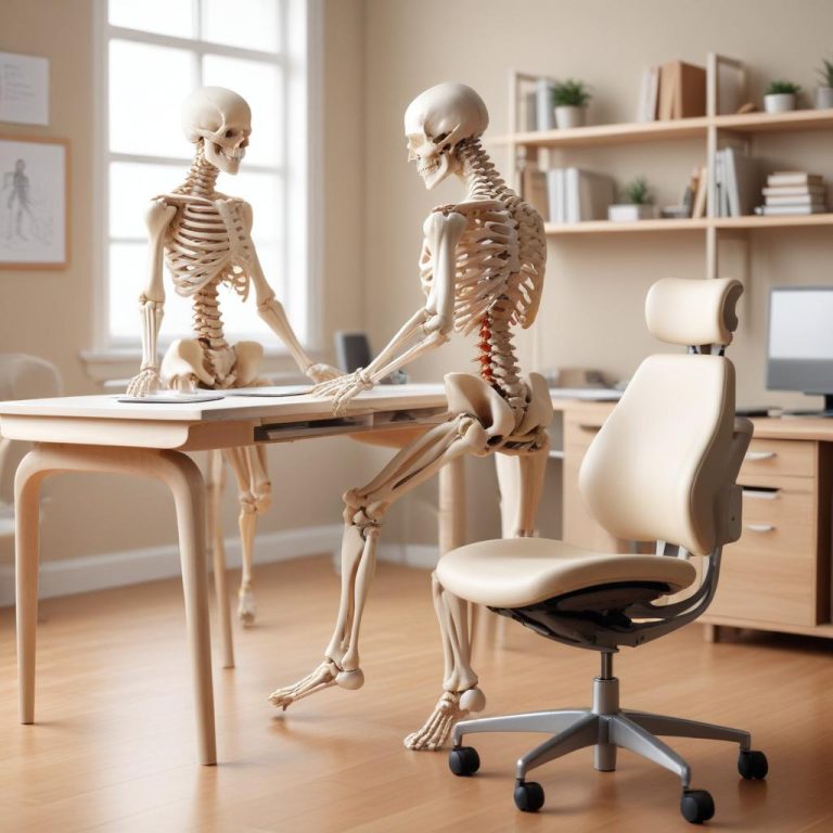 Improving posture through simple habits