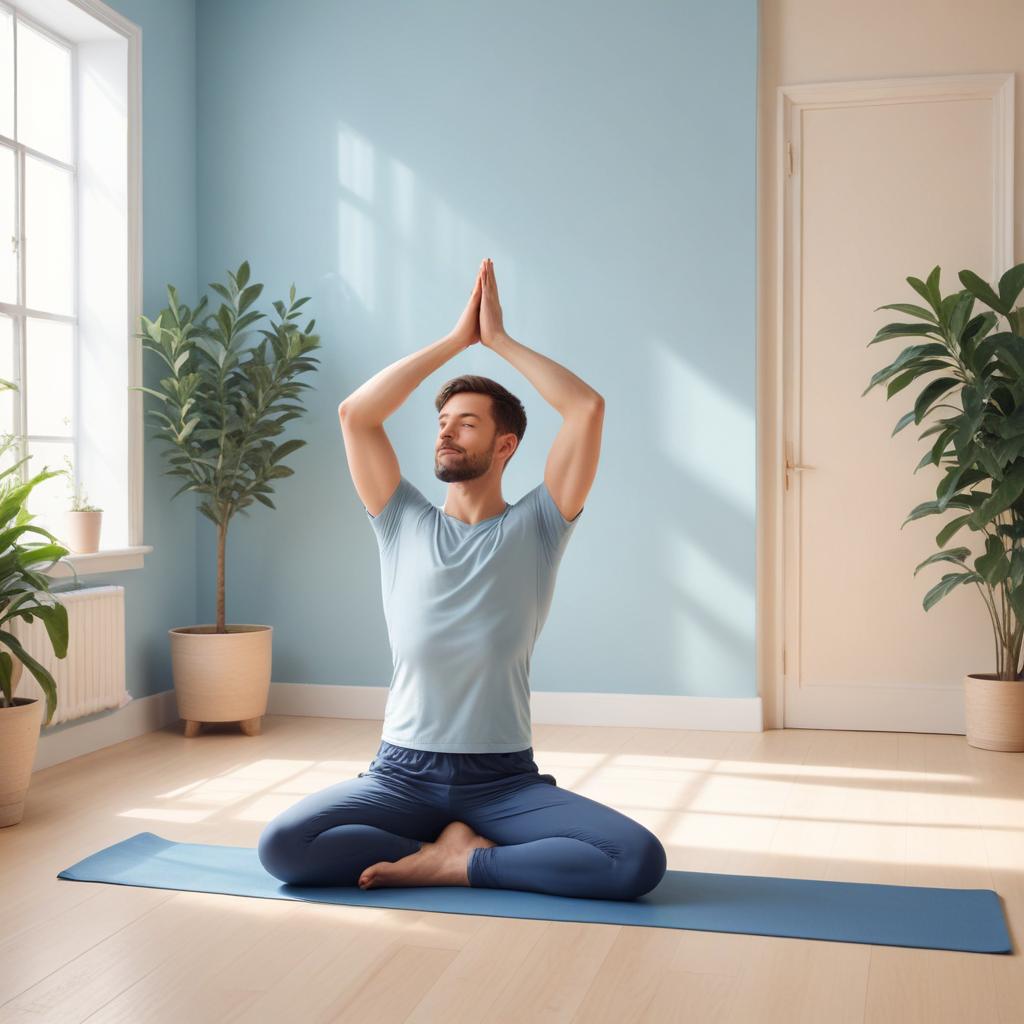 Gentle daily stretching for men