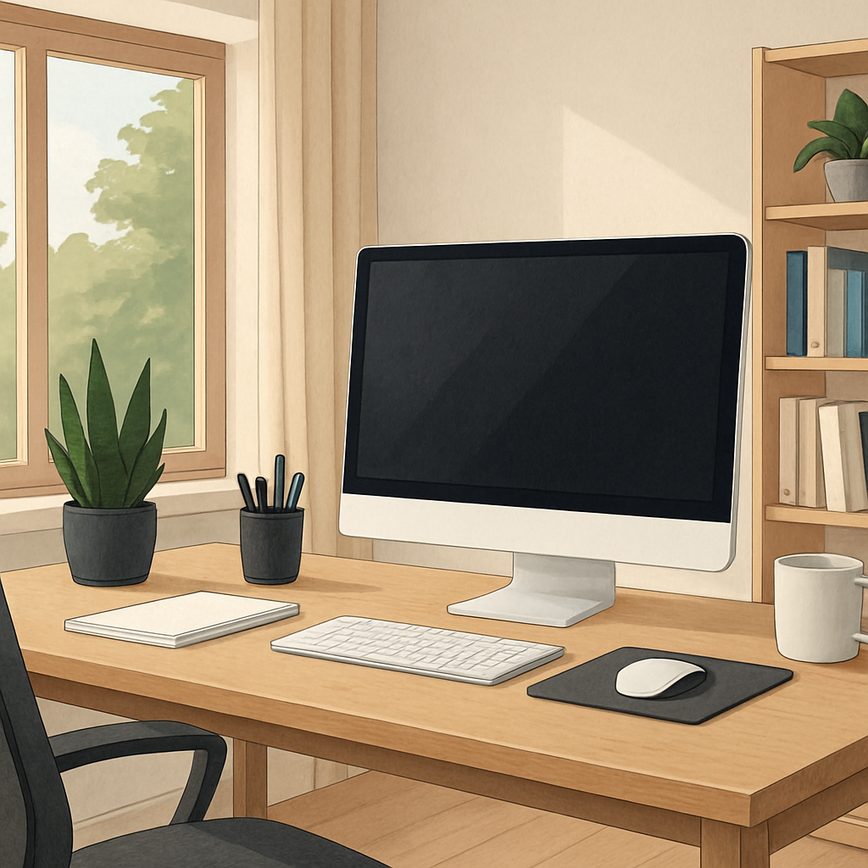 Creating a productive workspace at home