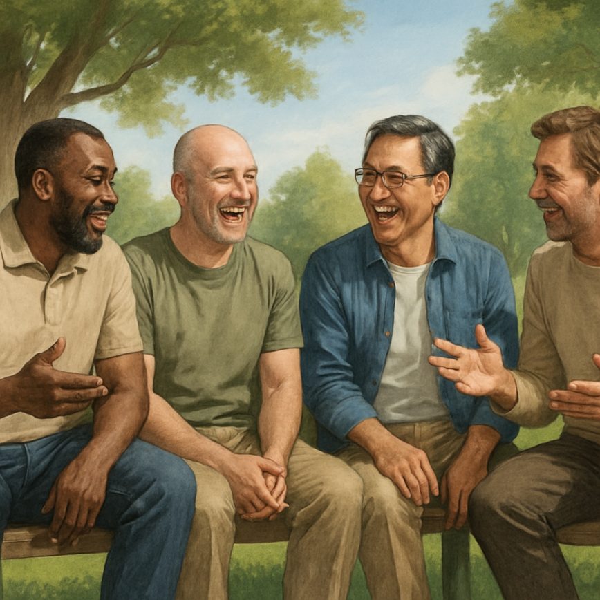 Benefits of social connections for men