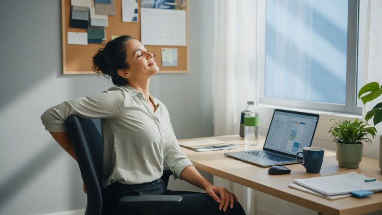 Quick mobility routines for desk workers