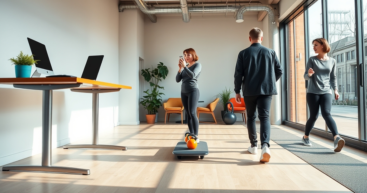 How to Stay Active Throughout the Day — Transform the Workplace Into an Activity Hub How to Stay Active Throughout the Day — Transform the Workplace Into an Activity Hub