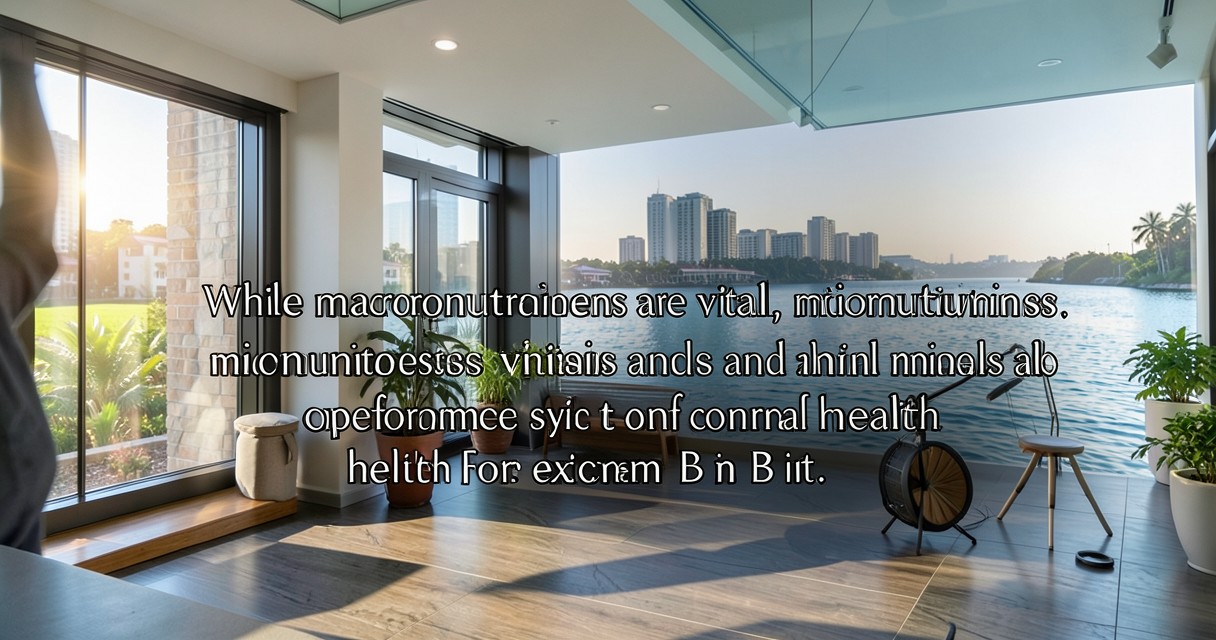 The Role of Nutrition in Performance — The Role of Micronutrients in Performance